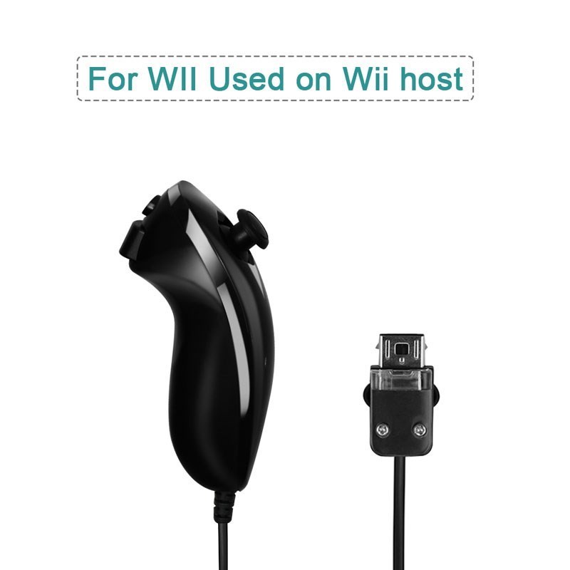 Wired Nunchuck Controller Compatible Wii/ Wii U - Temu