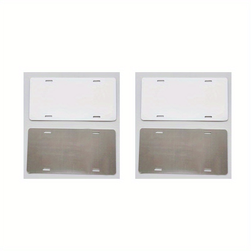 Dye Sublimation Blank Aluminum License Plate Heat Transfer Temu