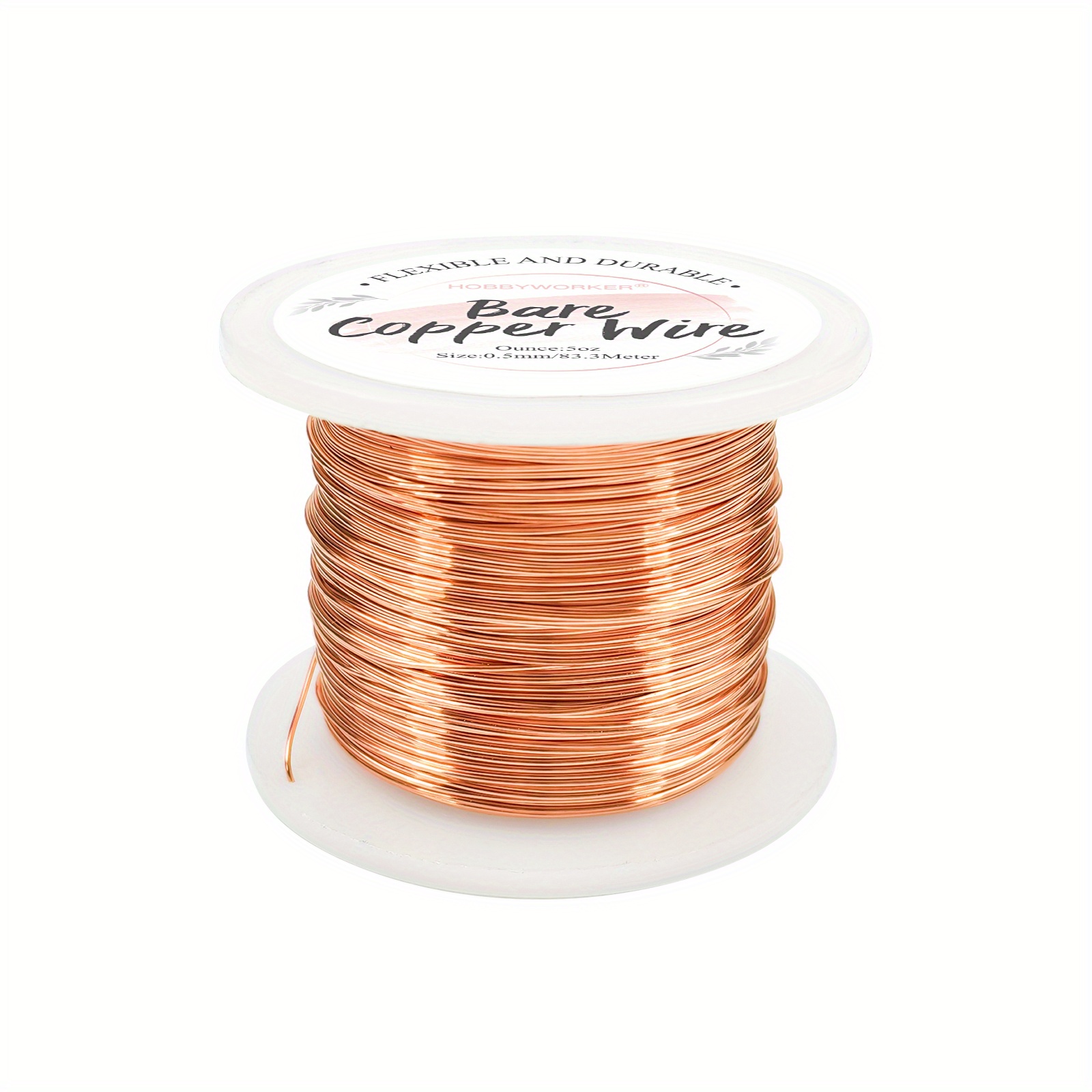 328ft Jewelry Wire Craft Wire 26 Gauge Tarnish Resistant Jewelry Beading  Wire Copper Beading Wire For Jewelry Making Supplies And Crafting, 0.4mm X  10