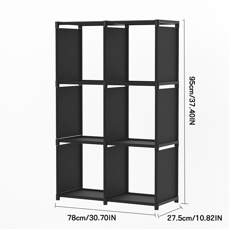 Scaffale Libri In Plastica A 4/5 Strati 2 File E 2 File - Temu Italy