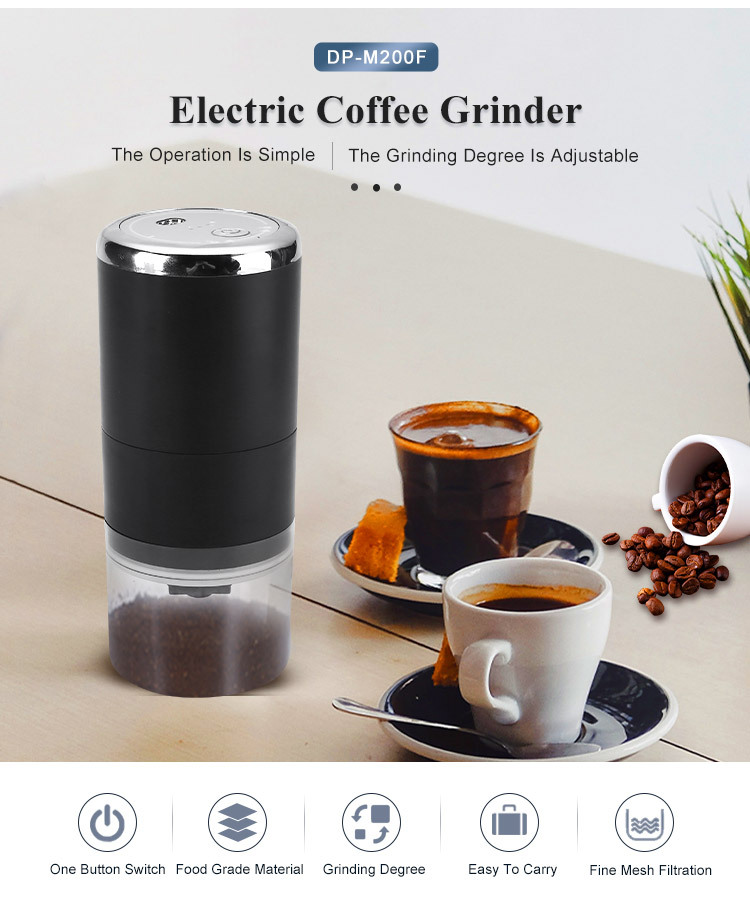 Electric Burr Coffee Grinder 1-5 Cups Automatic Conical Burr