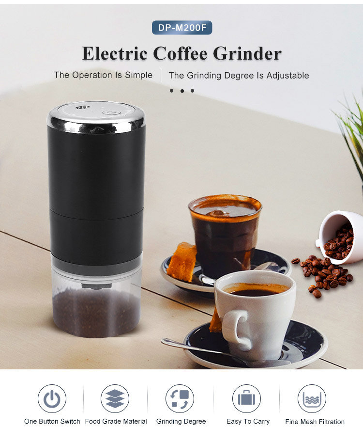 Copy of Portable Coffee Grinder Burr Automatic Espresso Machine Coffee  Maker Rechargeable Battery Operated,Travel Coffee Tumbler for