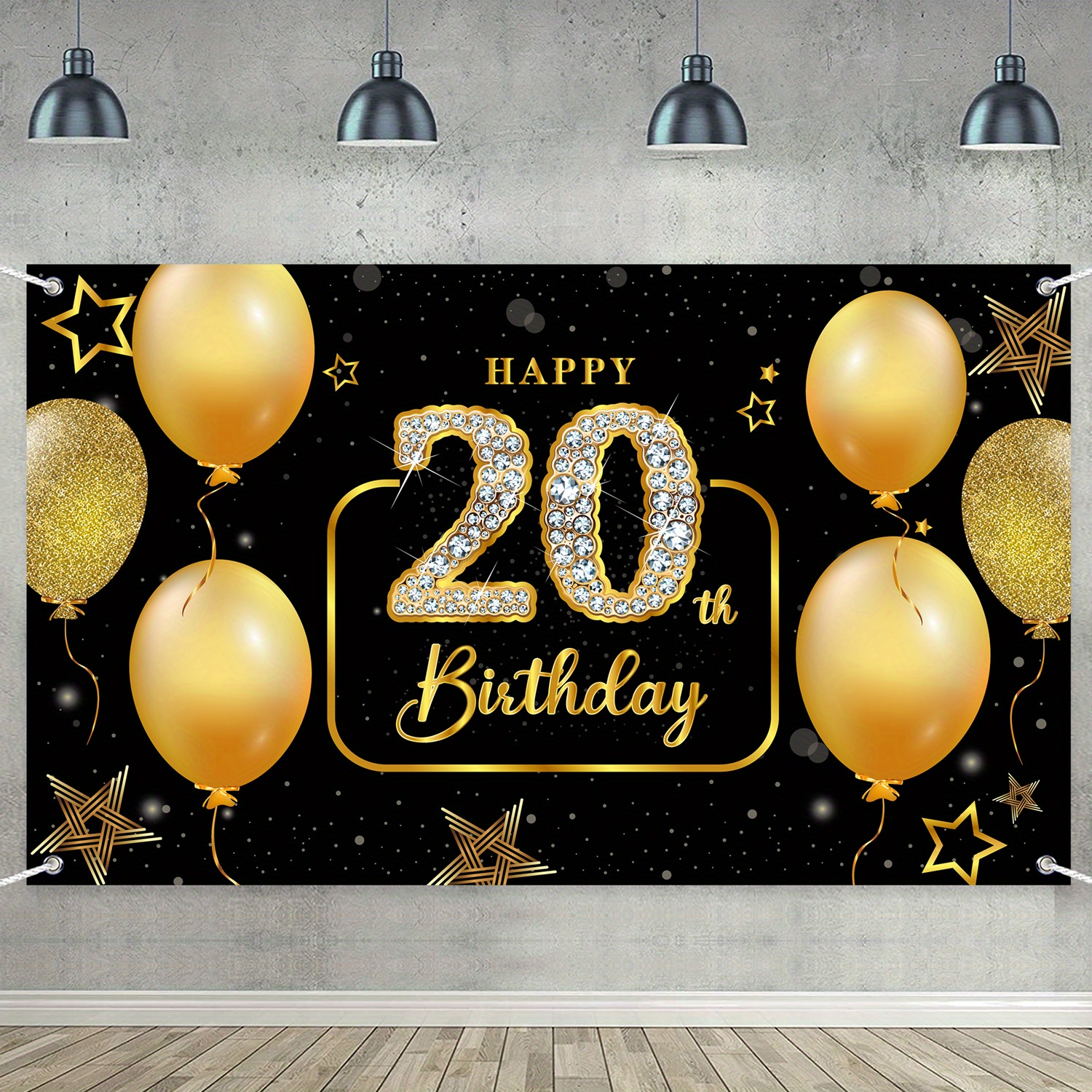 Buy 20th Birthday Decorations For Women - 20th Birthday Gifts For Women  20th Birthday Party Supplies - 20 Birthday Decorations For Women Gifts For  20 Year Old Woman Rose Gold Back In