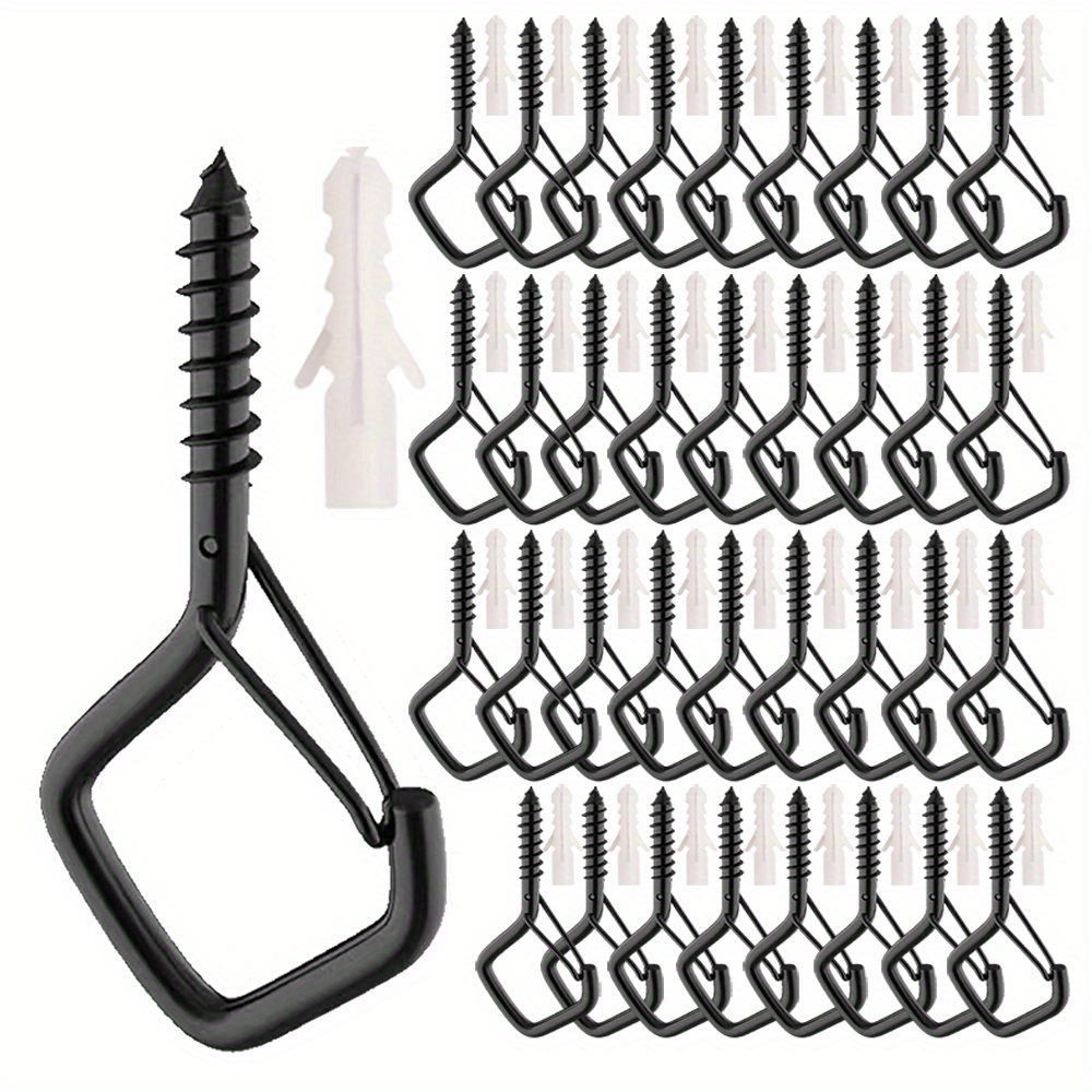 Ticway 20 50 120pcs Lamp String Hook Q Hook Safety Buckle - Temu