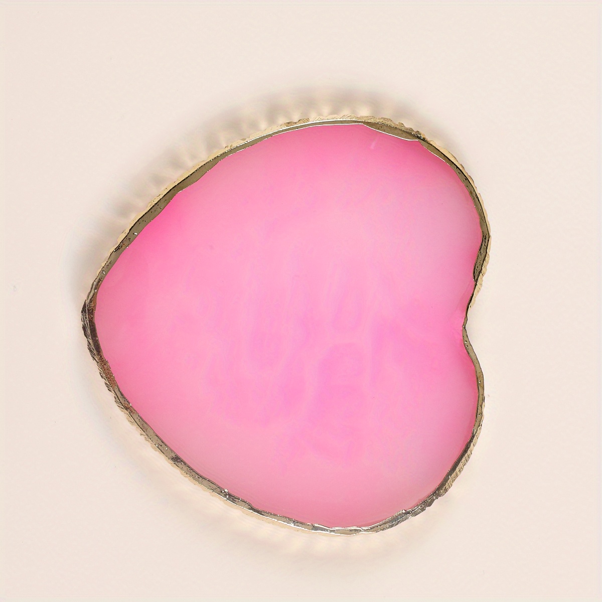 Natural Resin Nail Art Plate Palette Heart Shaped Nail Art Temu