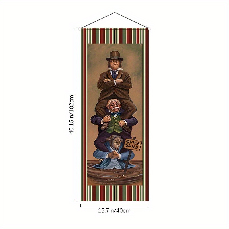 Haunted Mansion Stretching Portraits Outdoor Vinyl Halloween