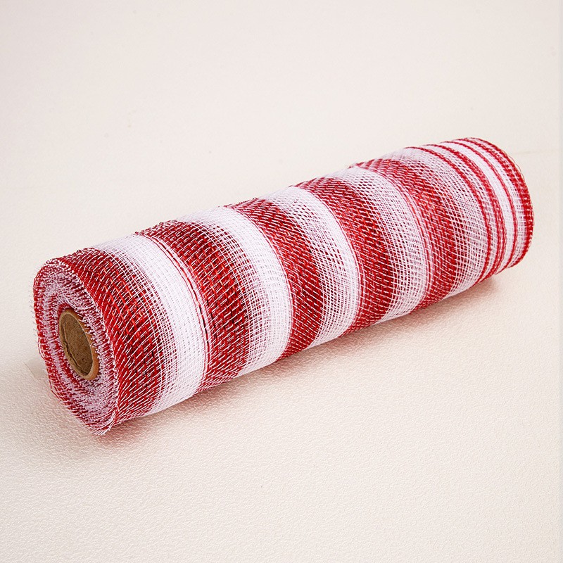 1roll 10yard colorful mesh roll flower ring material decoration christmas golden wire mesh party festival decoration ribbon packaging grid roll