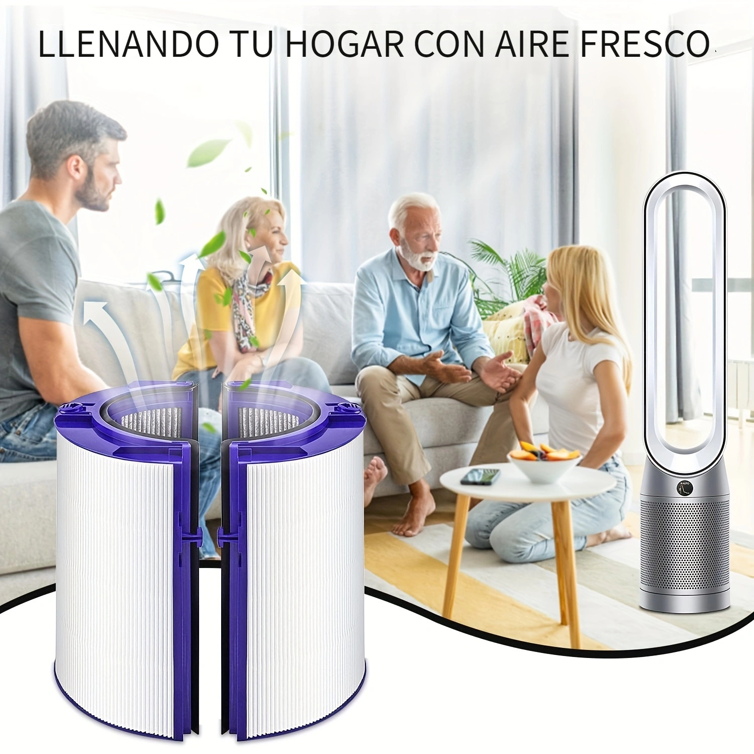 Purificador de aire Dyson Hot+Cool HP07