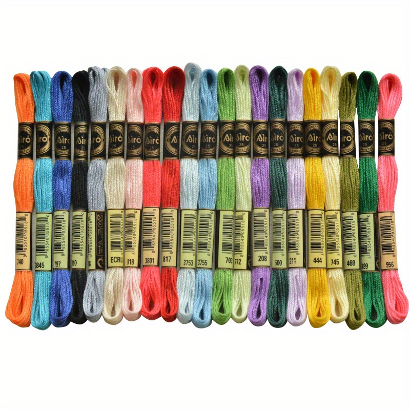 Polyester Embroidery Thread 8 Meters Cross stitch Thread - Temu