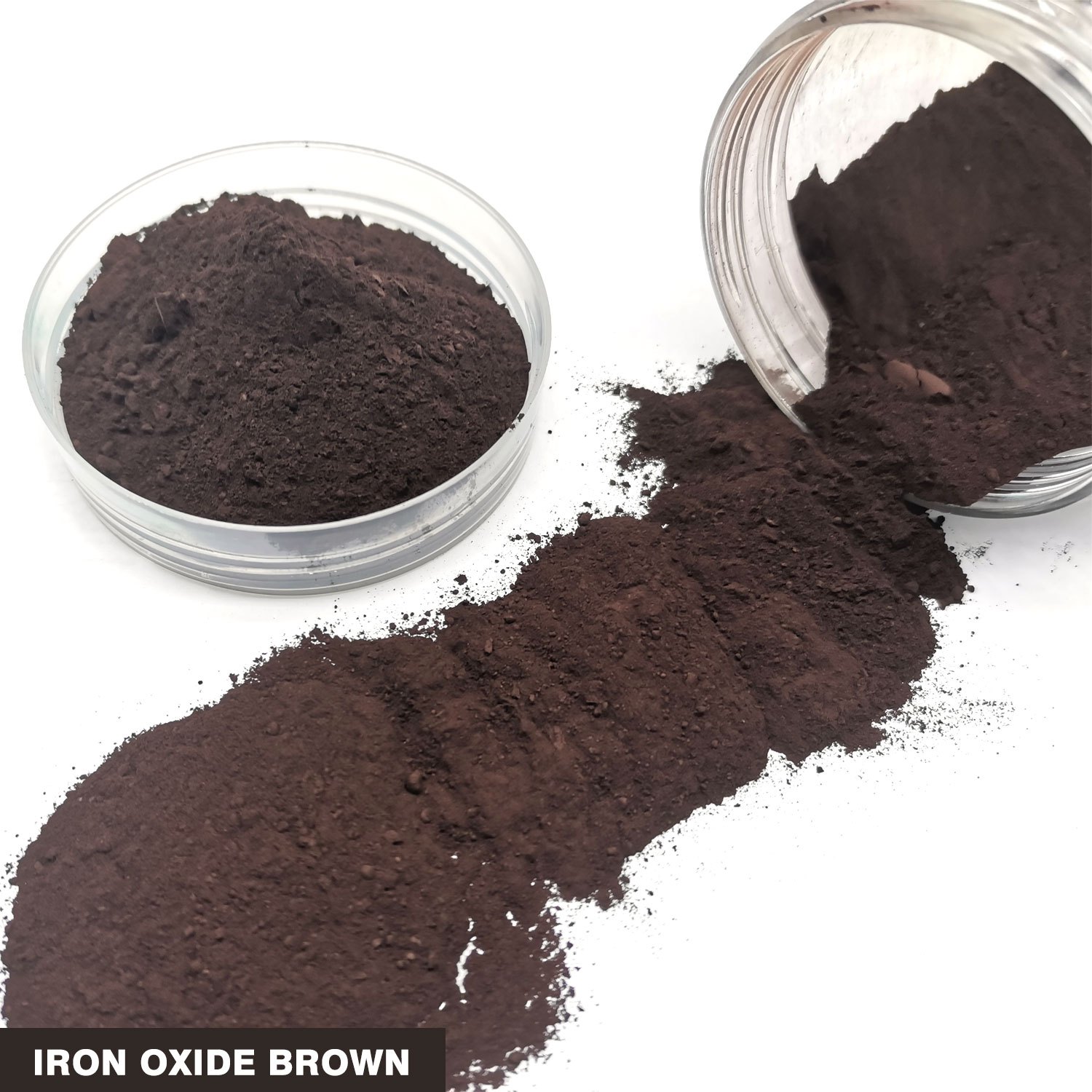 safe iron oxide powder cosmetics brown