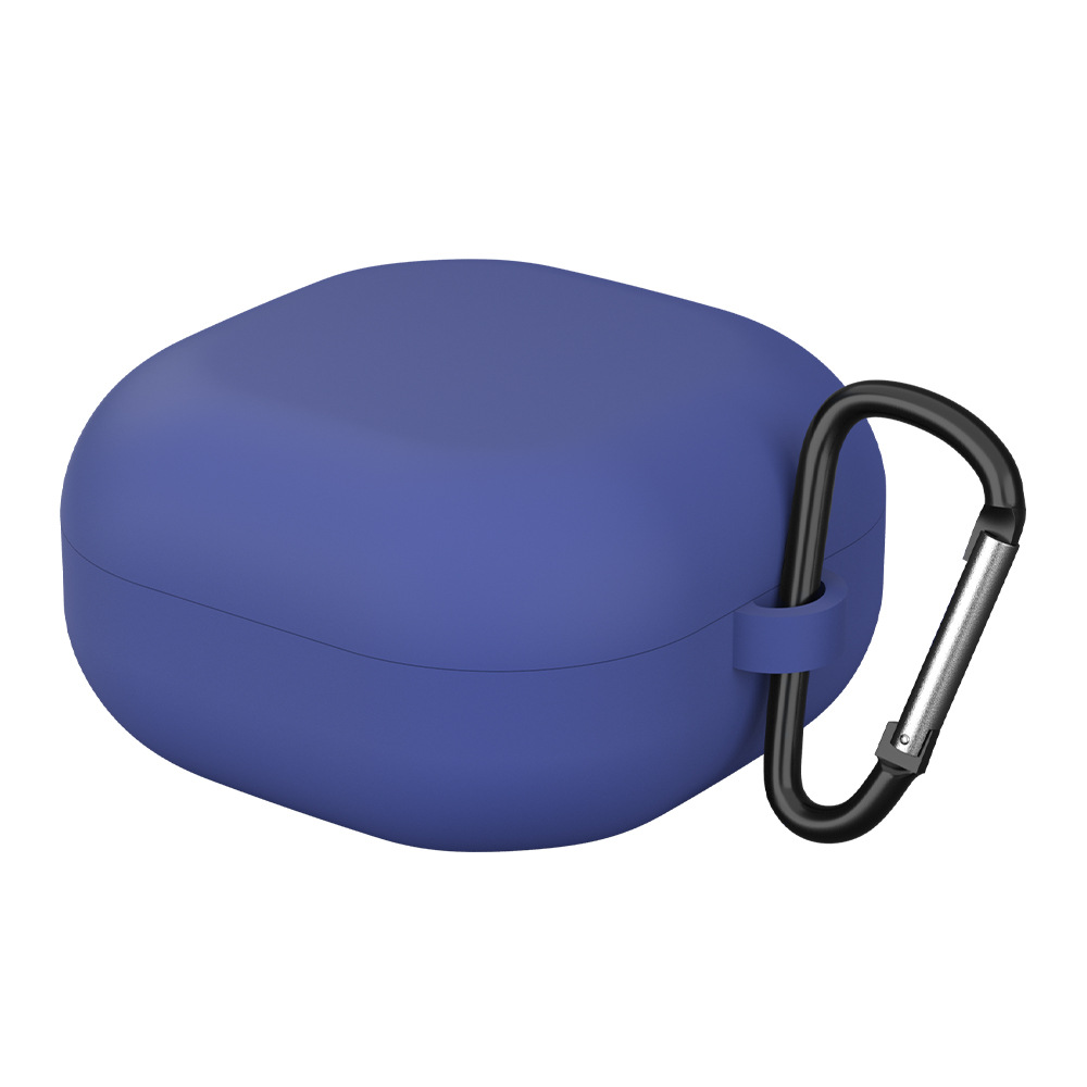  Geiomoo Funda de silicona para Nothing Ear 2, funda protectora  con mosquetón (azul marino) : Electrónica