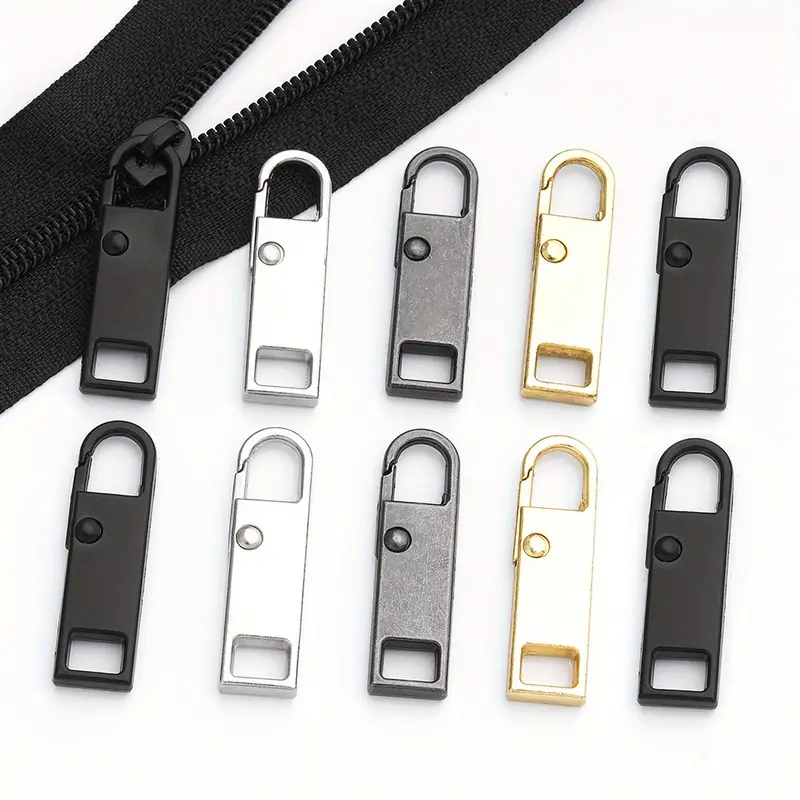 Metal Replacement Detachable Zipper Puller Bag Coat Jacket - Temu