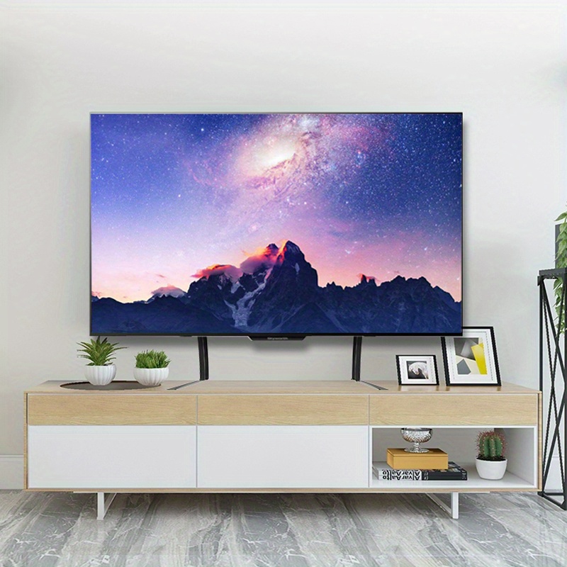  WALI Soporte universal para TV, patas de TV para la mayoría de  televisores de pantalla plana LCD de 27 a 85 pulgadas, agujeros de montaje  de hasta 39.370 x 31.496 in