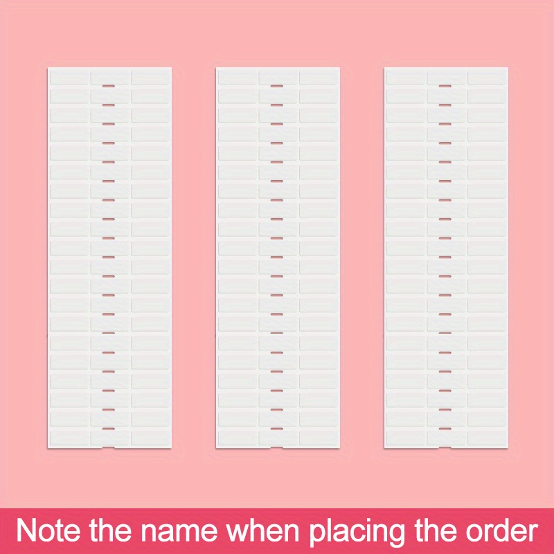 45/60/120/240/360/480pcs Artisan Transparent Name Stickers: Custom-made And. A Staple For Modern School Supplies, Offices And Memory-keeping Scrapbooks