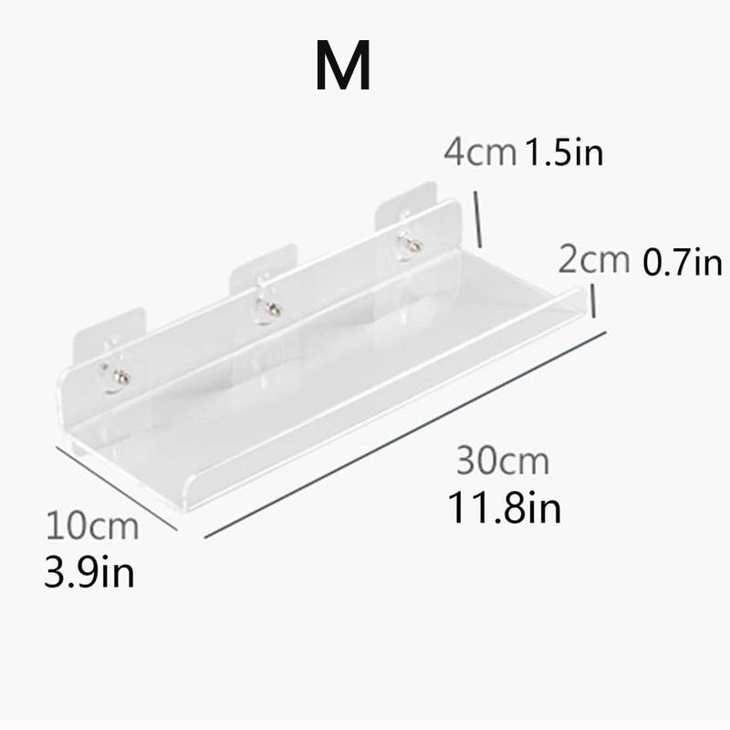 Bathroom Punch-free Shelf Plastic Accessories Shower Gel Shampoo Storage  Holder