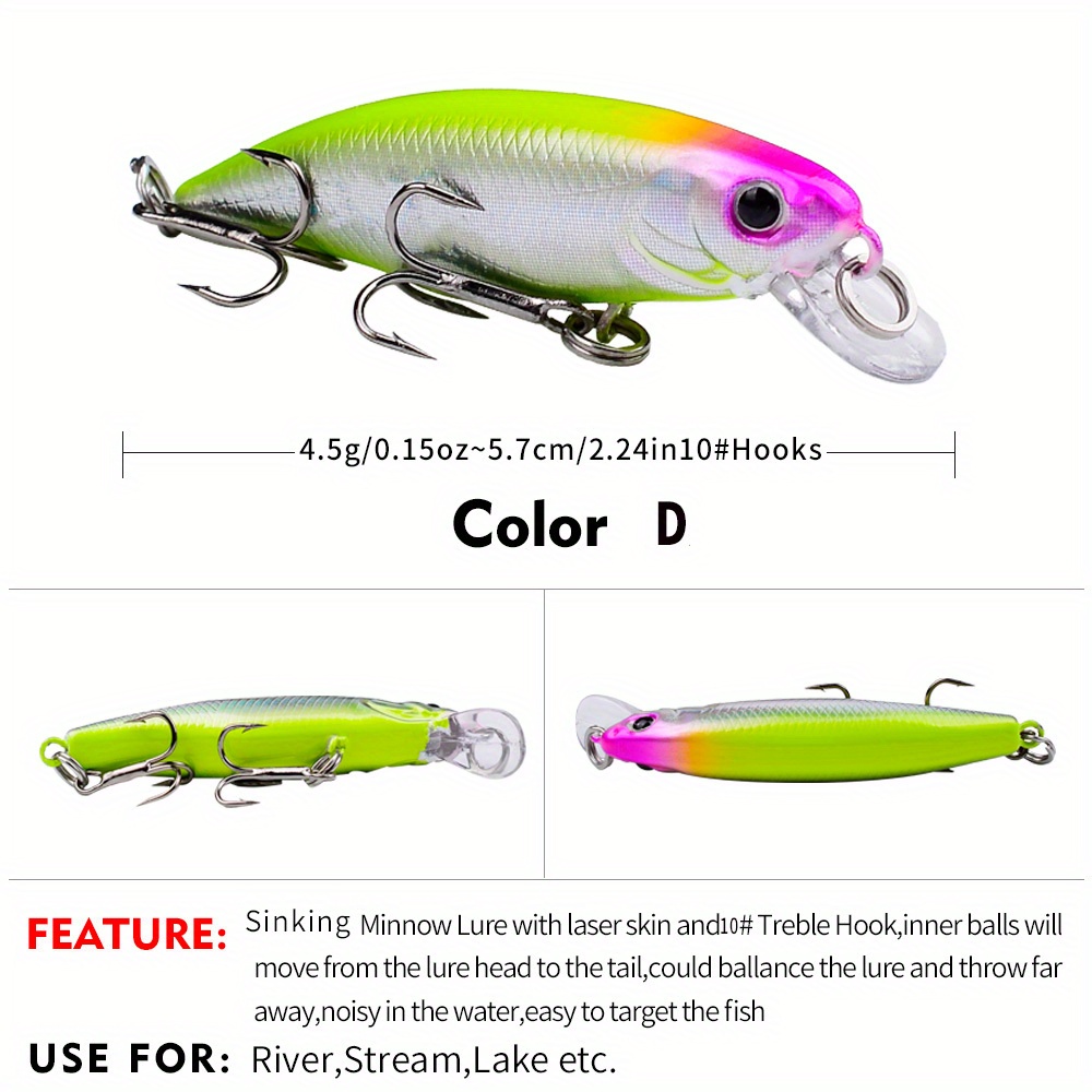 Buy 6pc Proberos Brand Fishing lure Exported to Japan Fishing Bait
