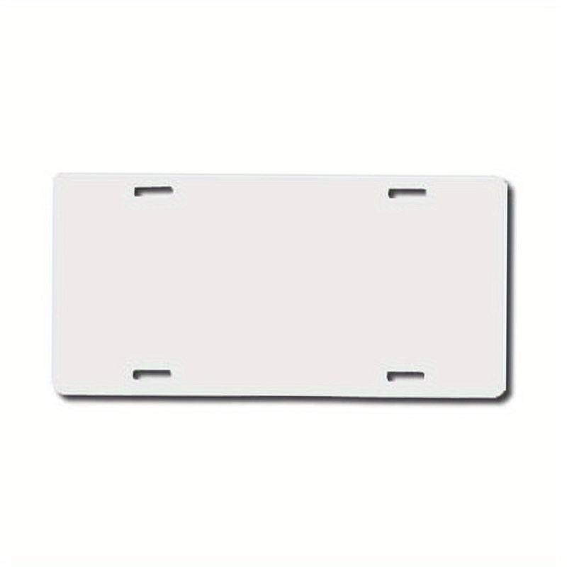 Dye Sublimation Blank Aluminum License Plate Heat Transfer Temu