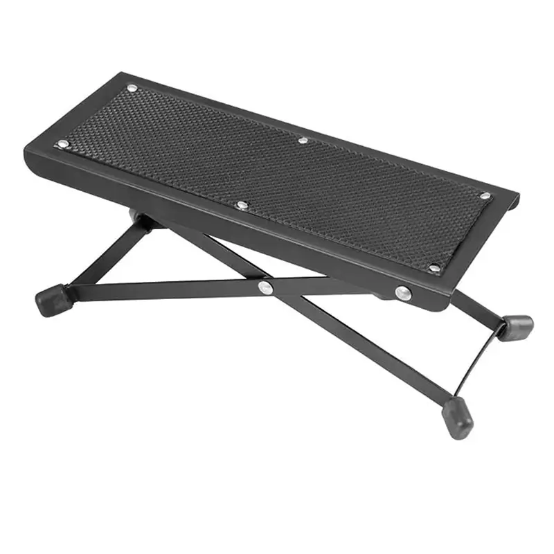 Guitar Foot Pedal, Guitar Foot Stool 4 Gears High And Low Folding, Sturdy  Metal Foot Rest Non-slip Foot Pedal, No Bending Or Stretching. Suitable For  Musical Instrument Playing, Guitar Playing, Home And