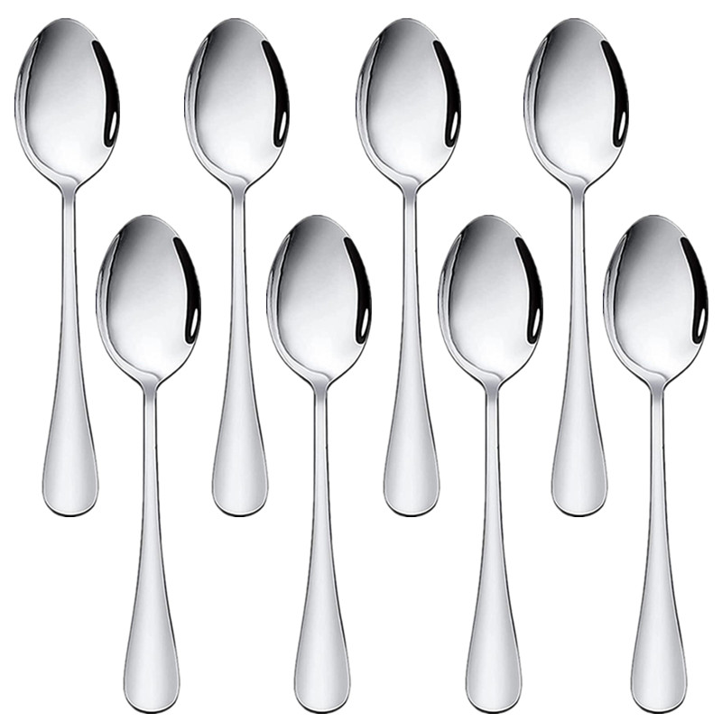 Dinner Spoon Set Tablespoons Silverware Spoons Stainless - Temu