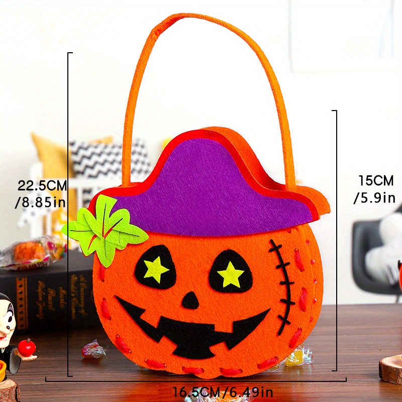 5 Little Monsters: DIY Trick or Treat Bags: Pumpkin, Ghost, and