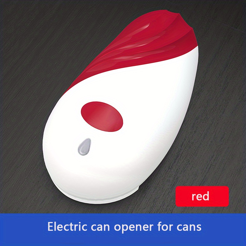 Red Mini Can Opener TC02 Electric Household Accessory Kitchenware Automatic