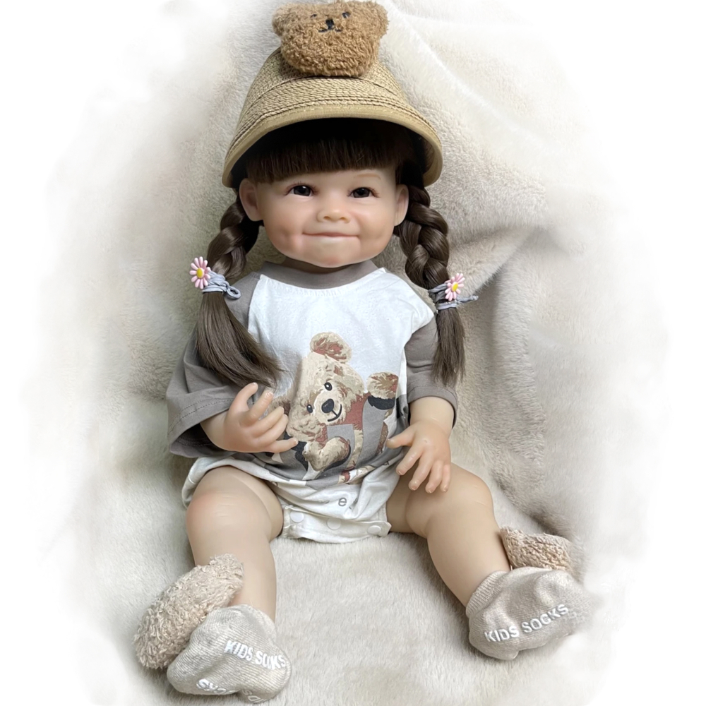 22 Reborn Baby Dolls Lifelike Toddler Boy Silicone Vinyl Newborn Doll Xmas  Gift