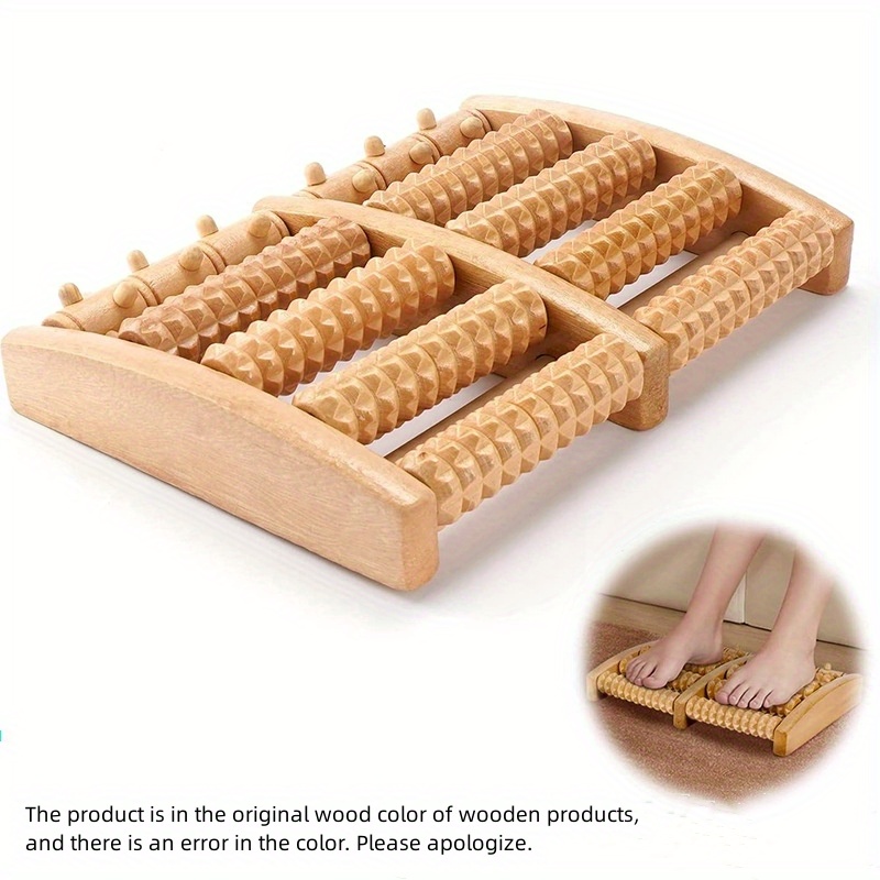 Wooden Foot Massager For Plantar Fasciitis Relief - Temu