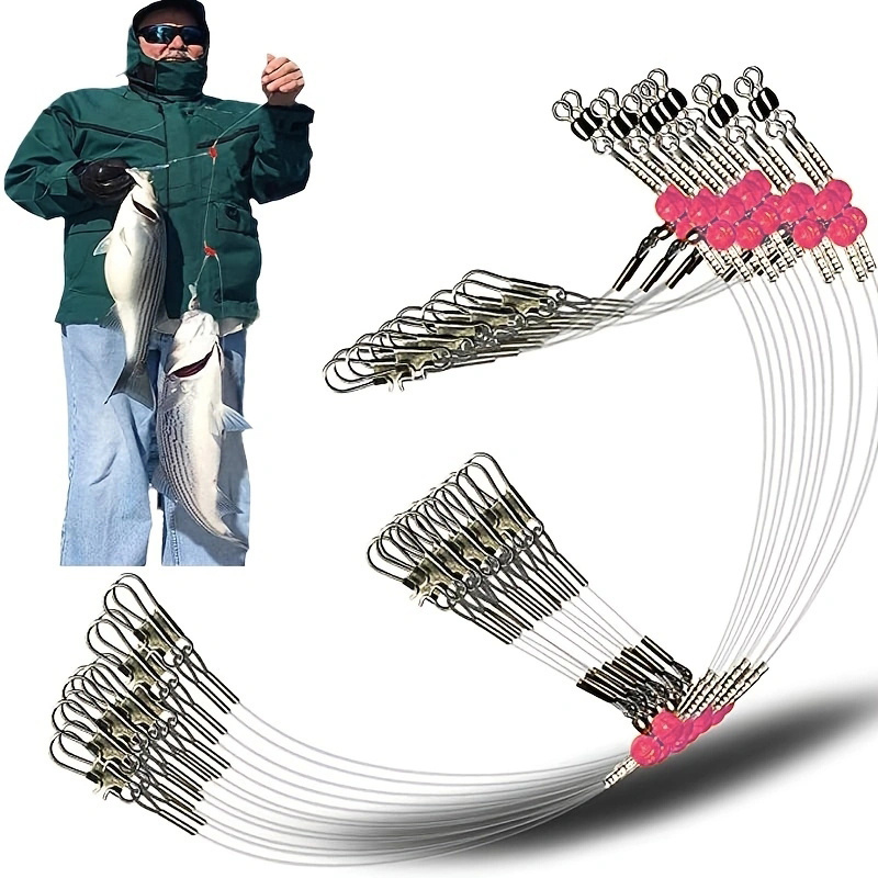 Stainless Steel Fishing Leaders Saltwater/freshwater Extra - Temu United  Arab Emirates