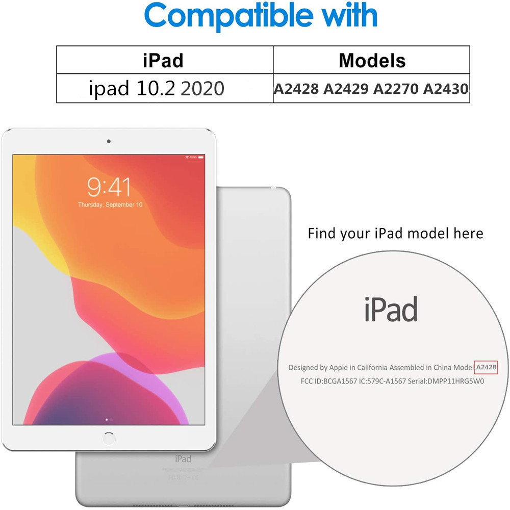 Heavy Duty Coque pour iPad 10,2 iPad 9th 2021 / iPad 8th 2020