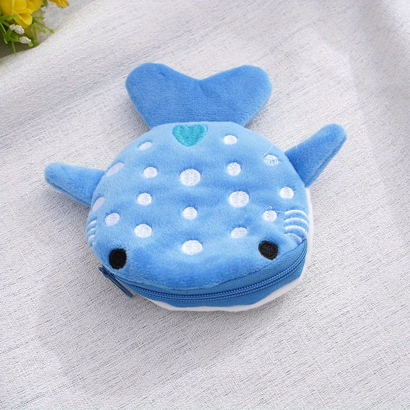 1pc Cute Men' Wallet, Small Wallet, Plush Bag