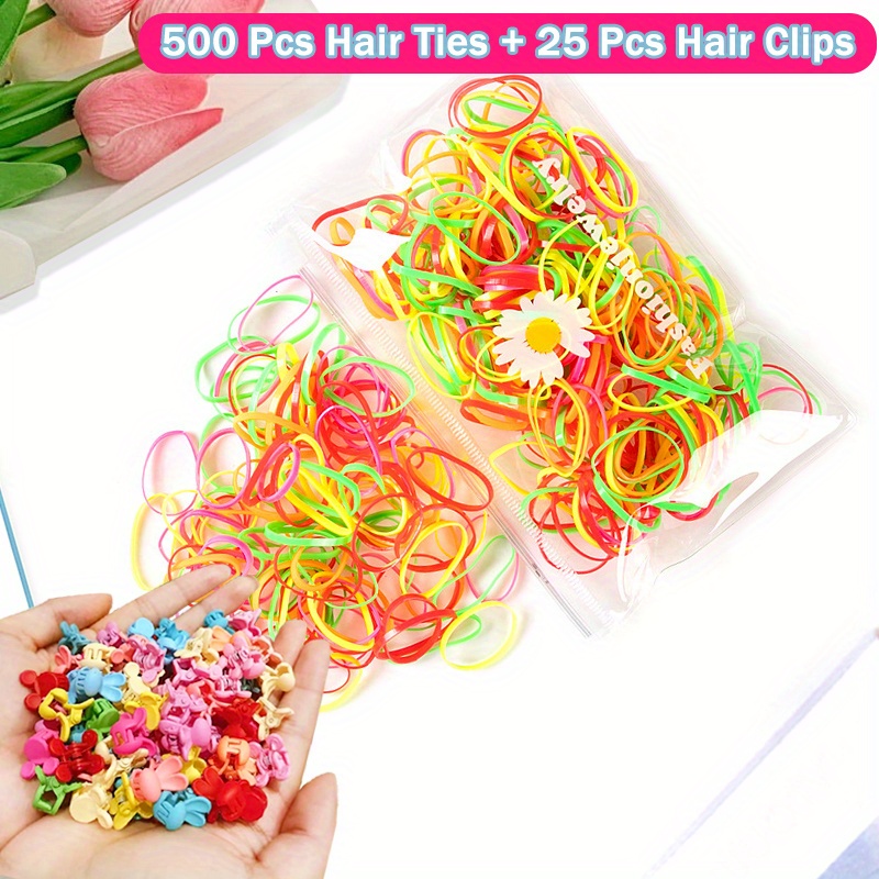 Hair Clips For Toddler Girls, 22pcs Candy Hair Accessories Rainbow