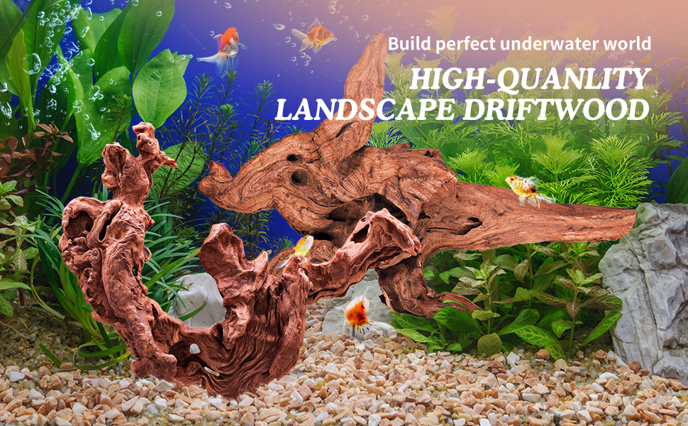 Natural Driftwood For Aquarium Decor Fish Tank Decorations - Temu