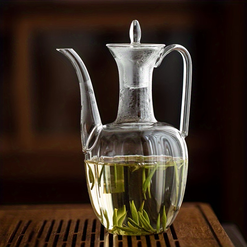 Handmade Song Dynasty Style Heat-Resistant Glass Teapot/Kettle