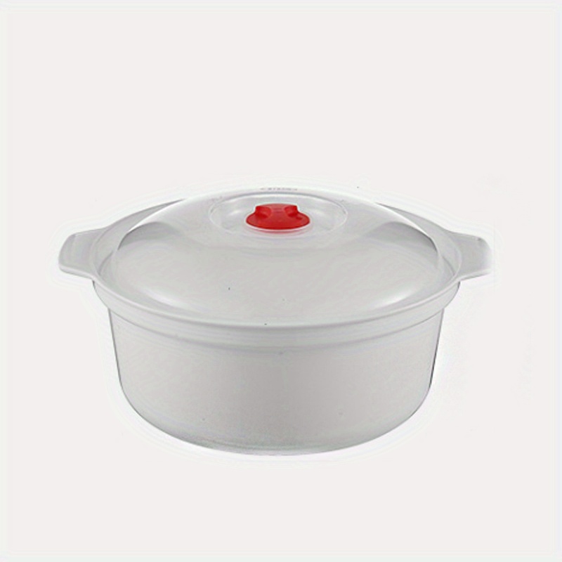 Microwave Oven Heating Special Box, Hot Dish Lunch Box, Steamed Bun Box,  Steamer Bowl, Plastic Bowl With Lid, Home Kitchen Supplies - Temu