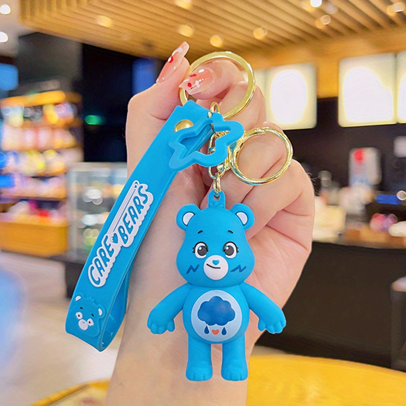 Silicone Cute Bear Keychain, Charm Perfect Gift For Lovers And Toy  Collectors, Unisex - Temu