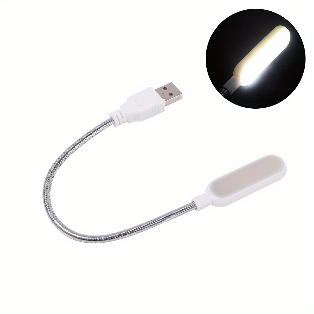 PLASTIC FLEXIBLE RUBBER Portable Flexible USB LED Light, 5 W and