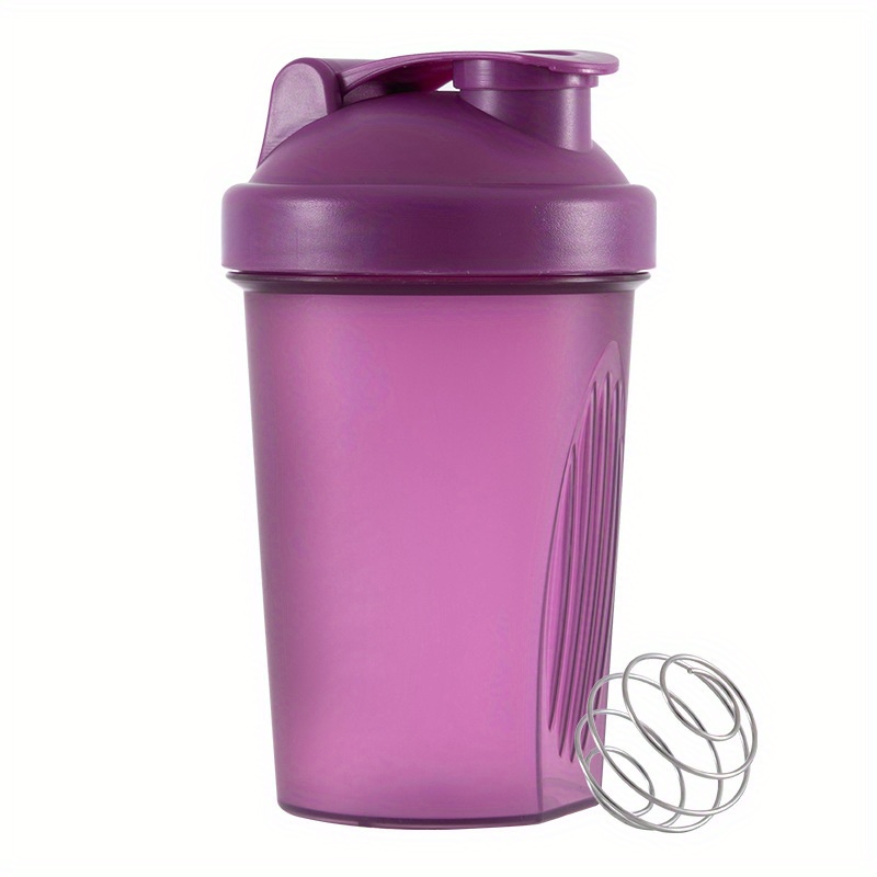 1pc Multicolor Fitness Shaker Cup Sports Water Bottle