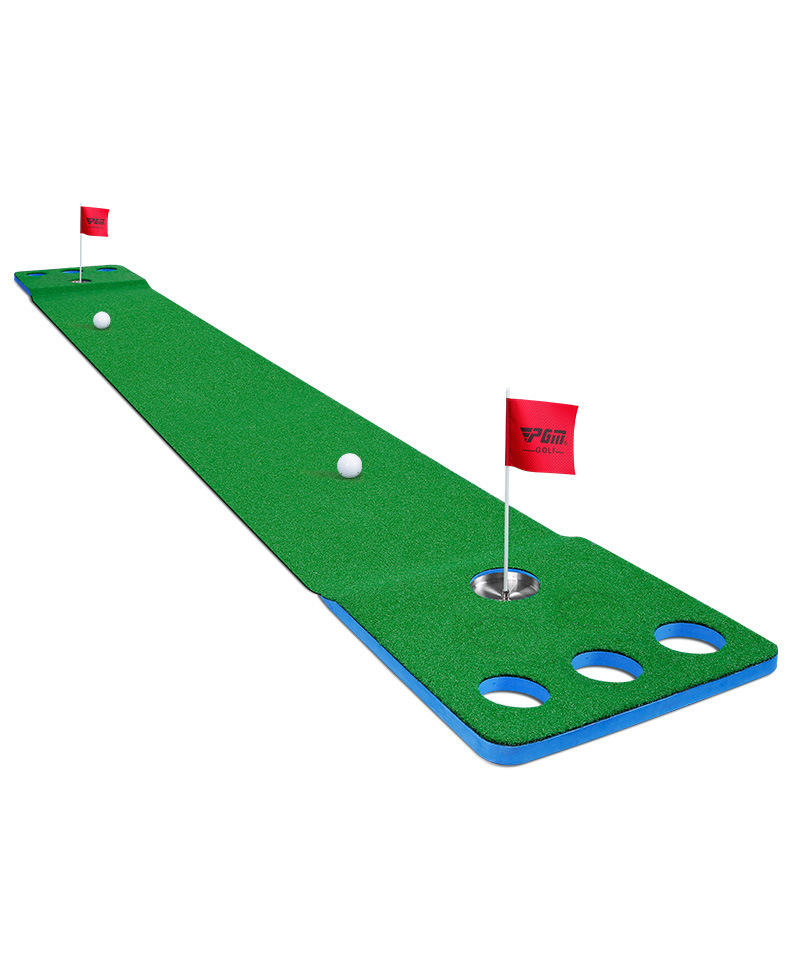 Indoor Golf Trainer Bidirectional 12 Holes Green Trainer Temu