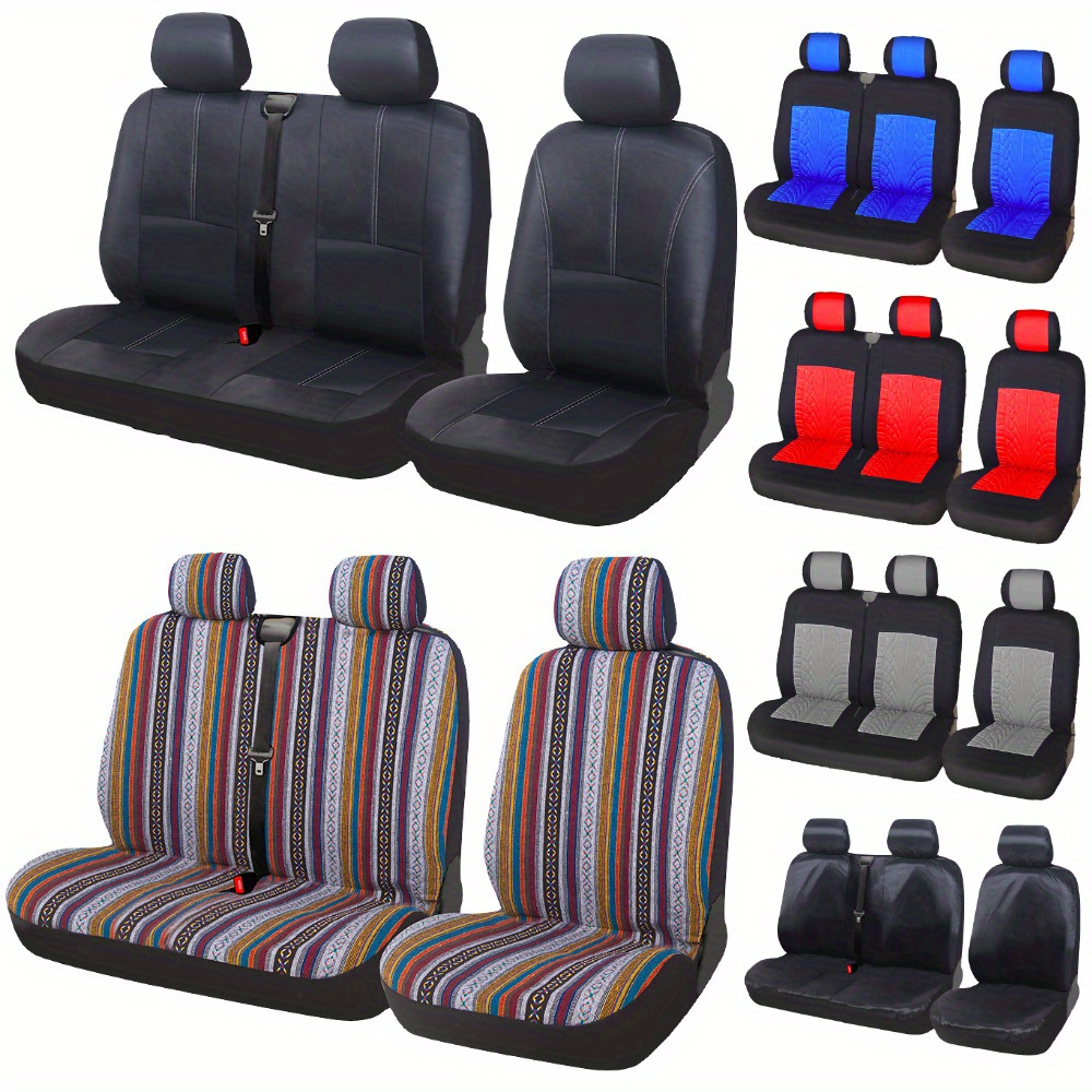1 2 seat covers seat cover for transporter for ford transit van truck lorry for renault for peugeot for   details 0