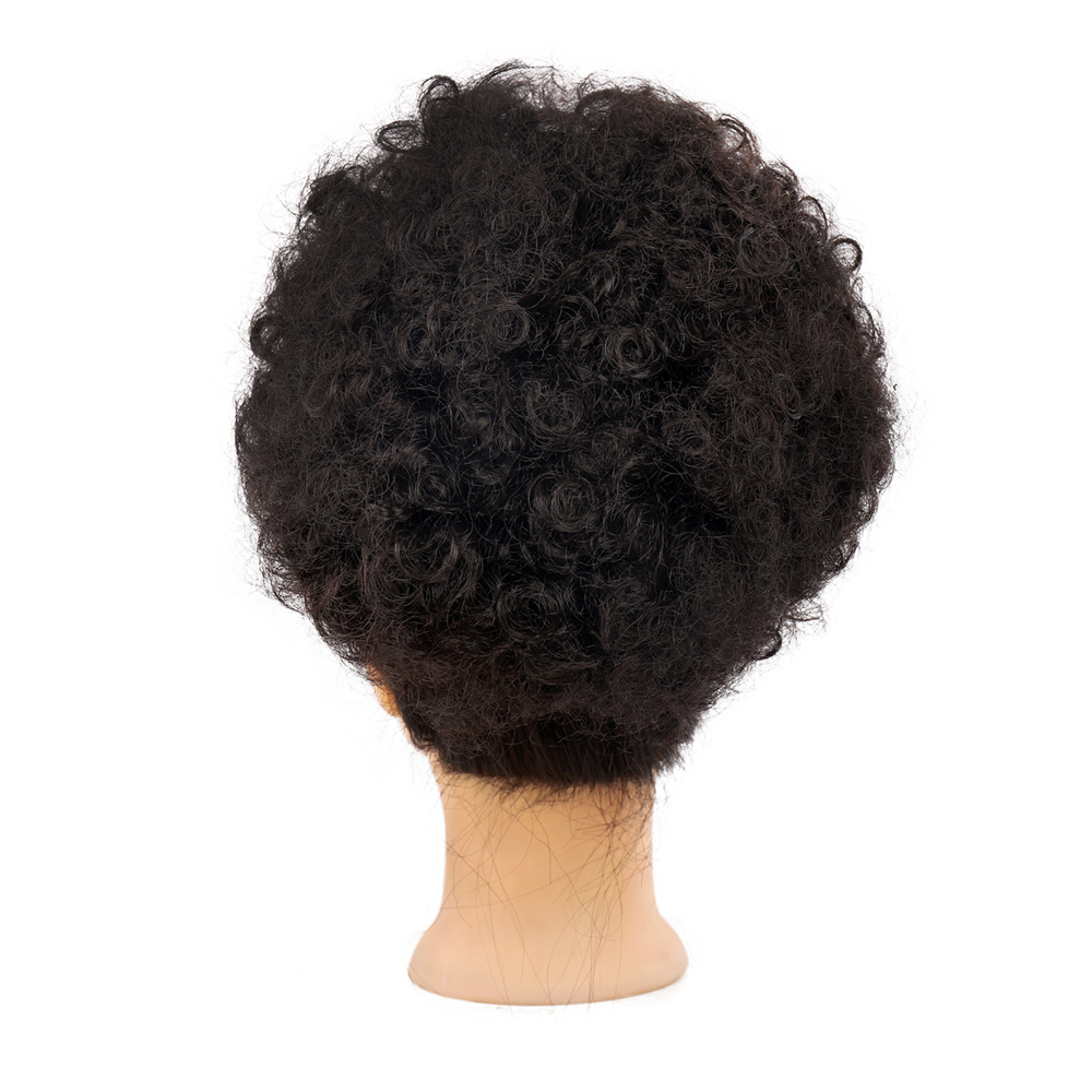 Short Afro Curly Hair Bun Ponytail Extensions