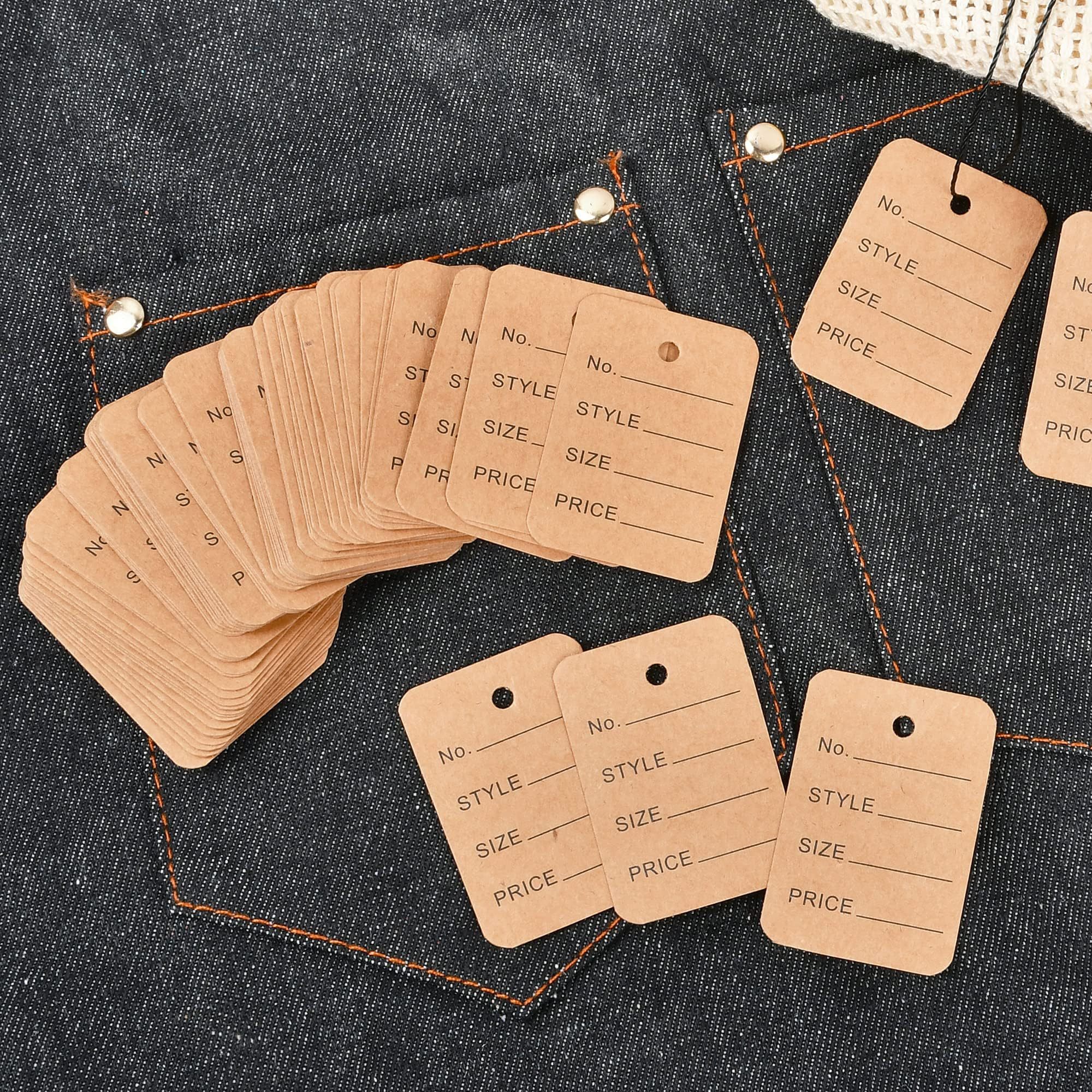 Price Tags Marking Tags Kraft Price Tags Coupon Tags Marking - Temu