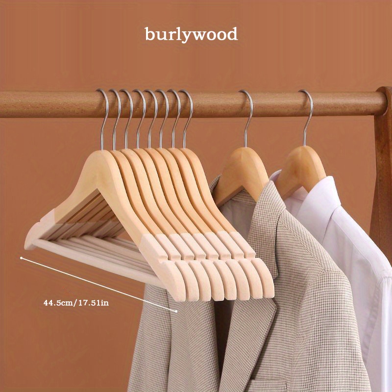Wooden Wooden Wooden Hangers, Wooden Velvet Coat Hangers