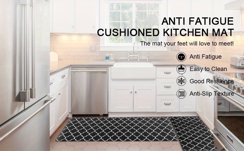 Anti fatigue Kitchen Carpet Kitchen Mat Cushioned Anti - Temu