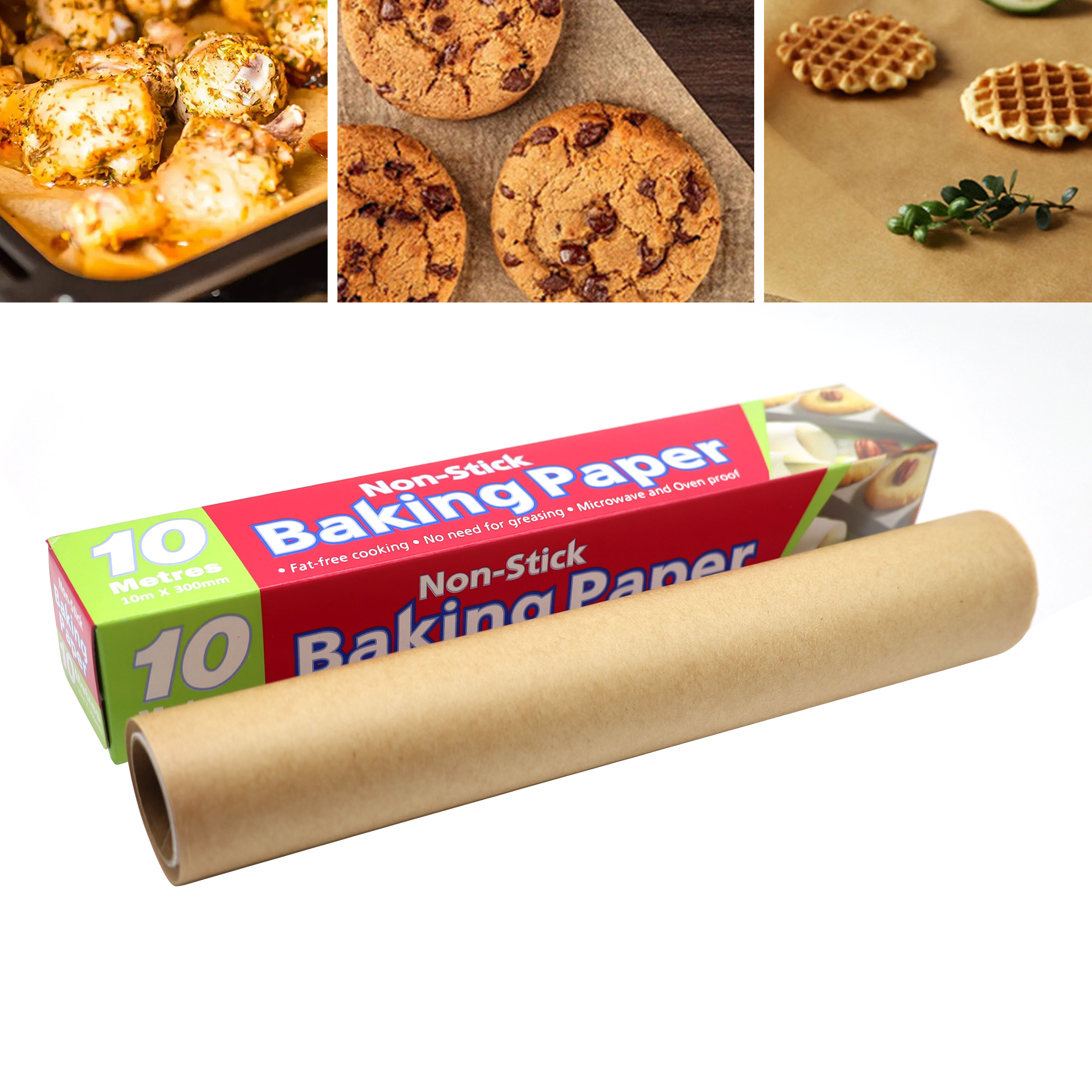 Non stick Parchment Paper Roll For Baking Cooking Grilling - Temu