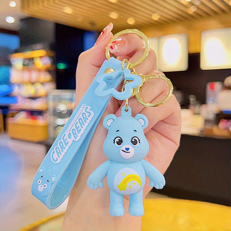 Silicone Cute Bear Keychain, Charm Perfect Gift For Lovers And Toy  Collectors, Unisex - Temu