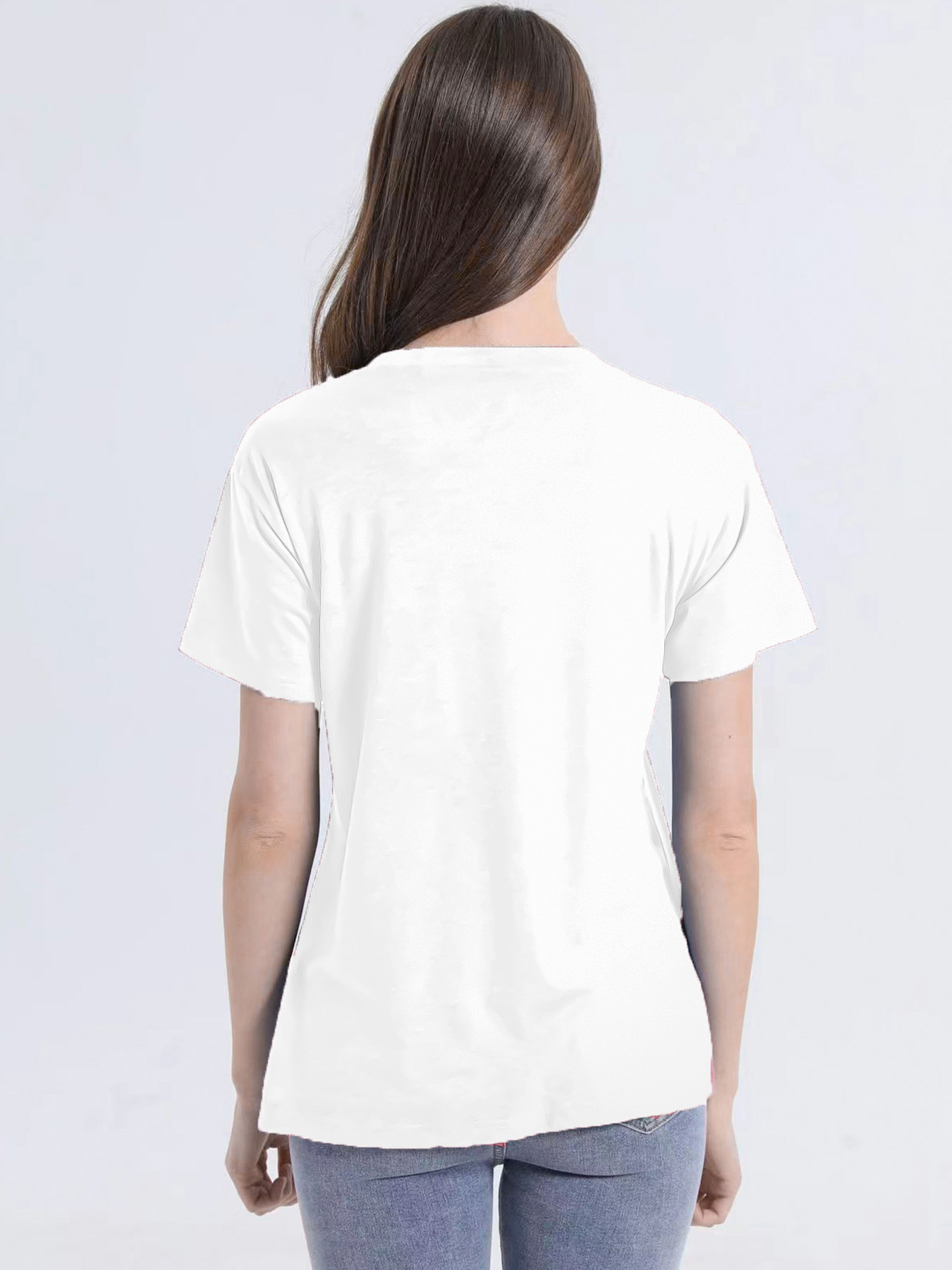 Women's Christmas Graphic Print Short Sleeve T-Shirt - Casual Crew Neck Tee