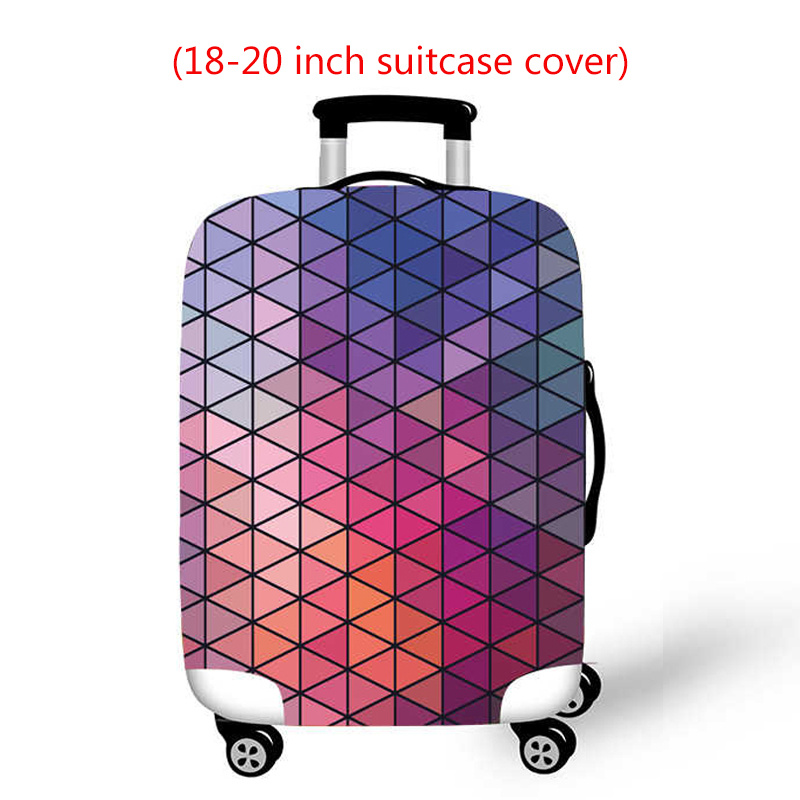 Fashion Blue Letters Luggage Cover Washable Protective Cover Thickened Luggage  Cover dust-proof suitable for 18-32 inch Luggage - AliExpress