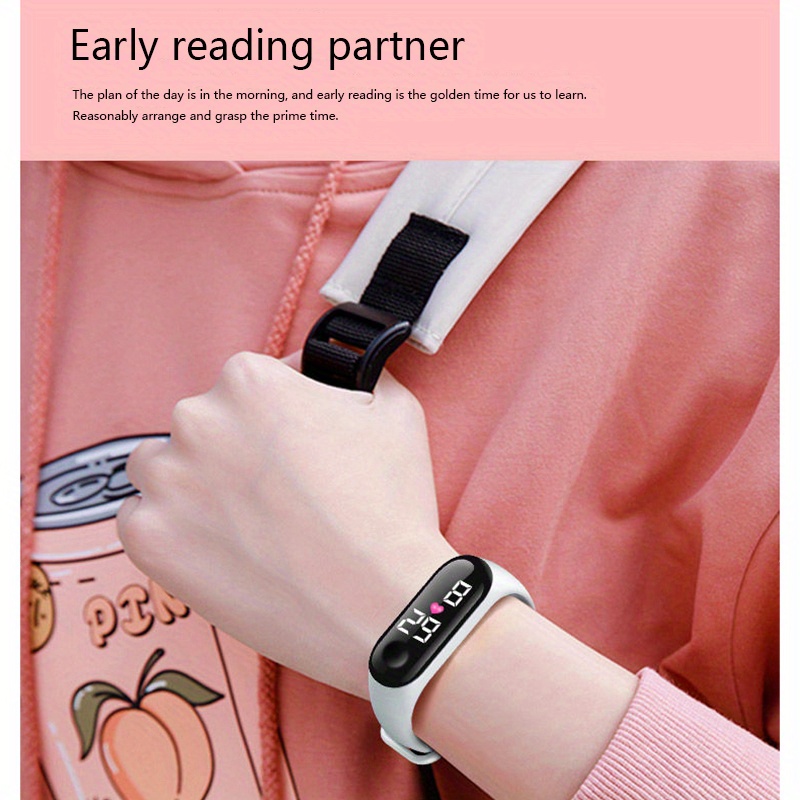 1pc Fashion Children s LED Touch Screen Watch, School Student Sports Electronic Watch, Ideal choice for Gifts details 3