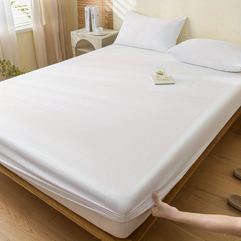Waterproof Double Bed Fitted Sheet Mattress Protector
