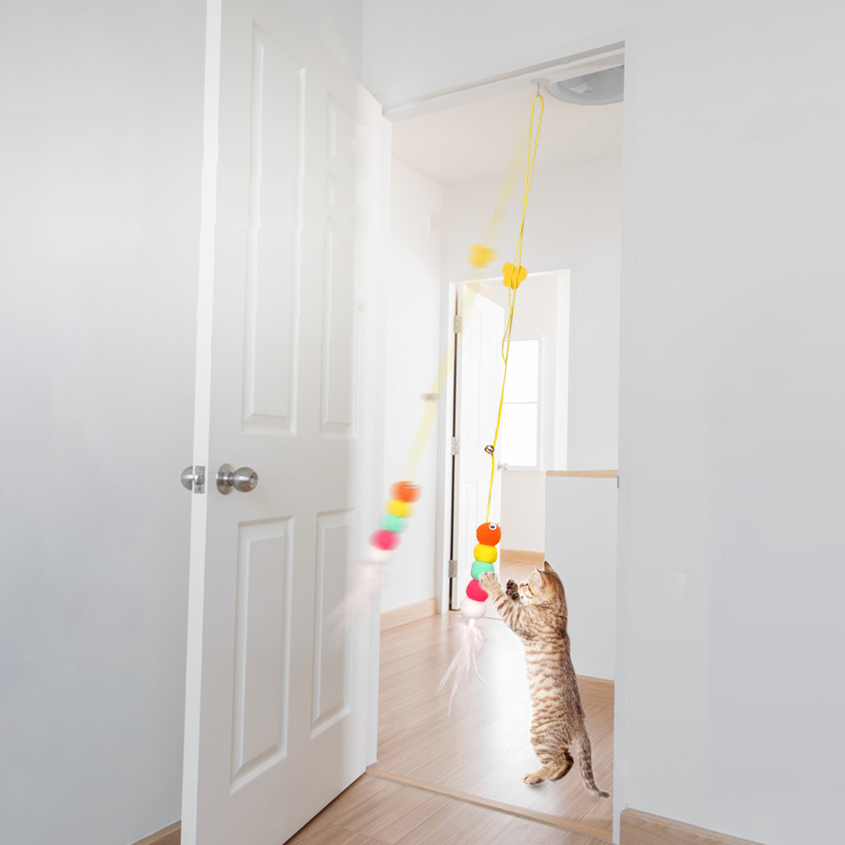 Hanging Cat Toys Indoor Kitten Jump Exercise Toys Temu